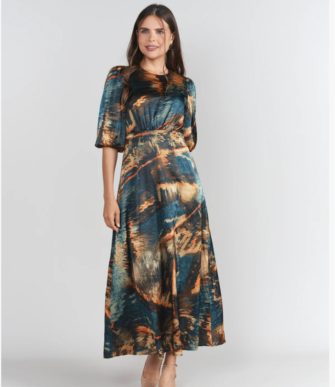 Adina LV Becca Dress - Abstract Navy