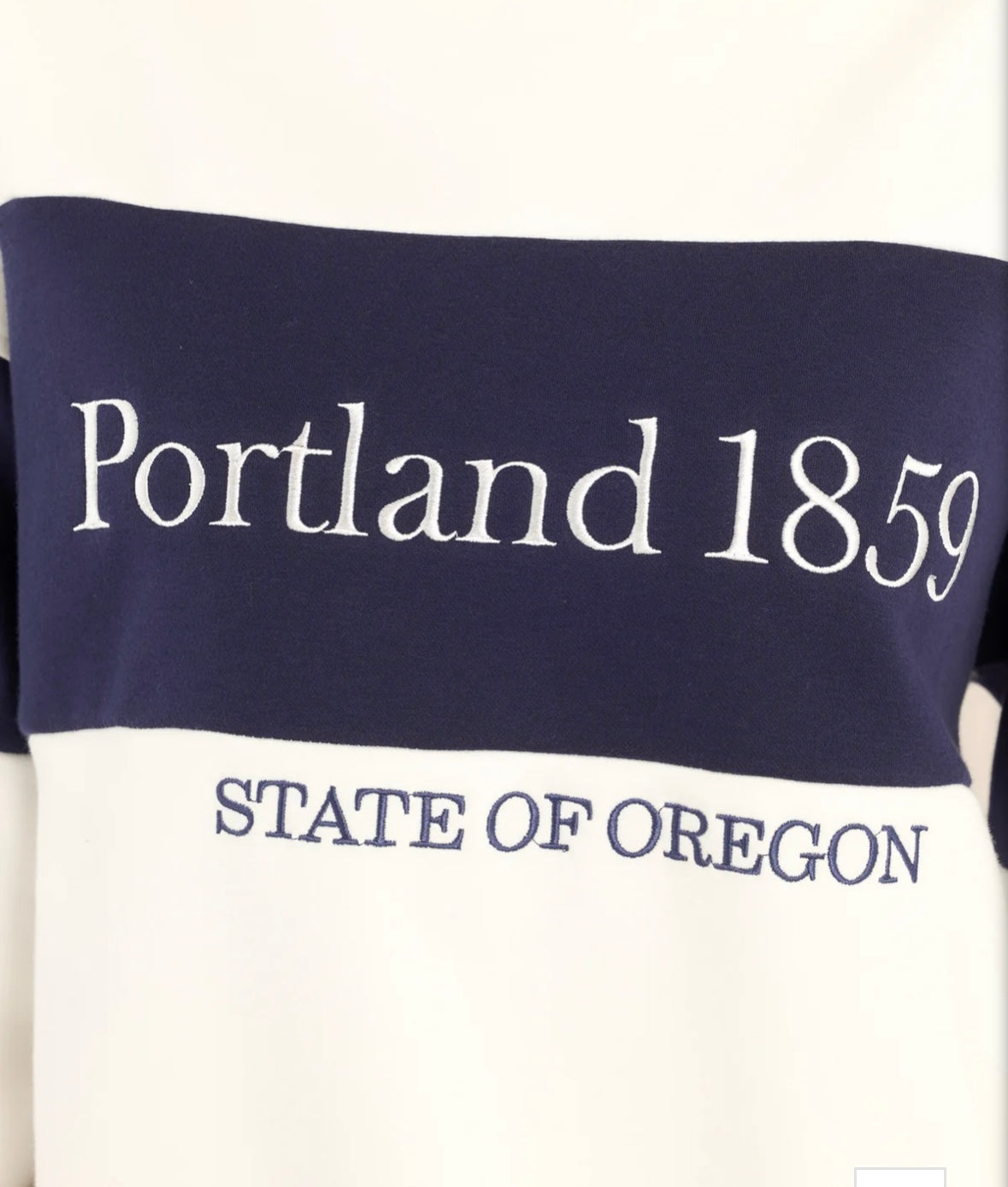 PORTLAND OVERSIZED SWEATSHIRT