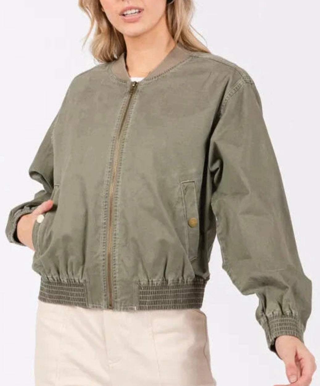 Bomber jacket Olive
