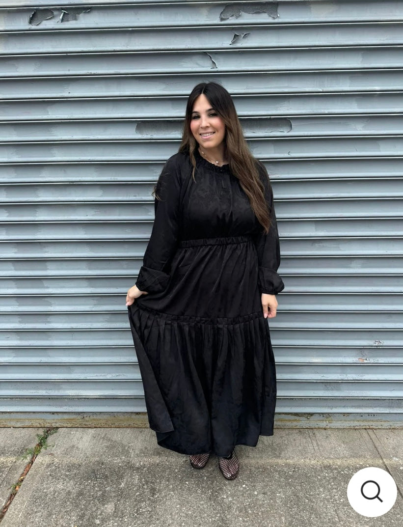 DRAMA NYC PLUS Ottie Paisley Dress