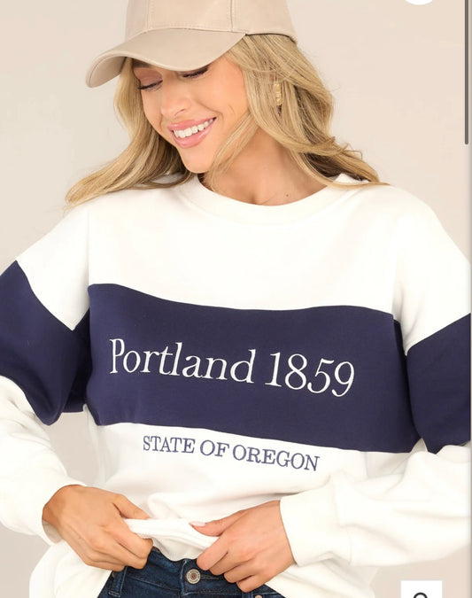 PORTLAND OVERSIZED SWEATSHIRT