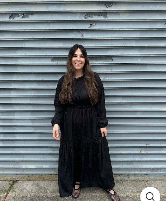 DRAMA NYC PLUS Ottie Paisley Dress