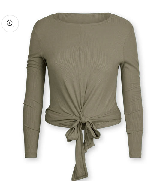 POINT WRAP TOP PALM LEAVES